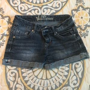 2 for $12 Wallflower Jean shorts Sz 3
